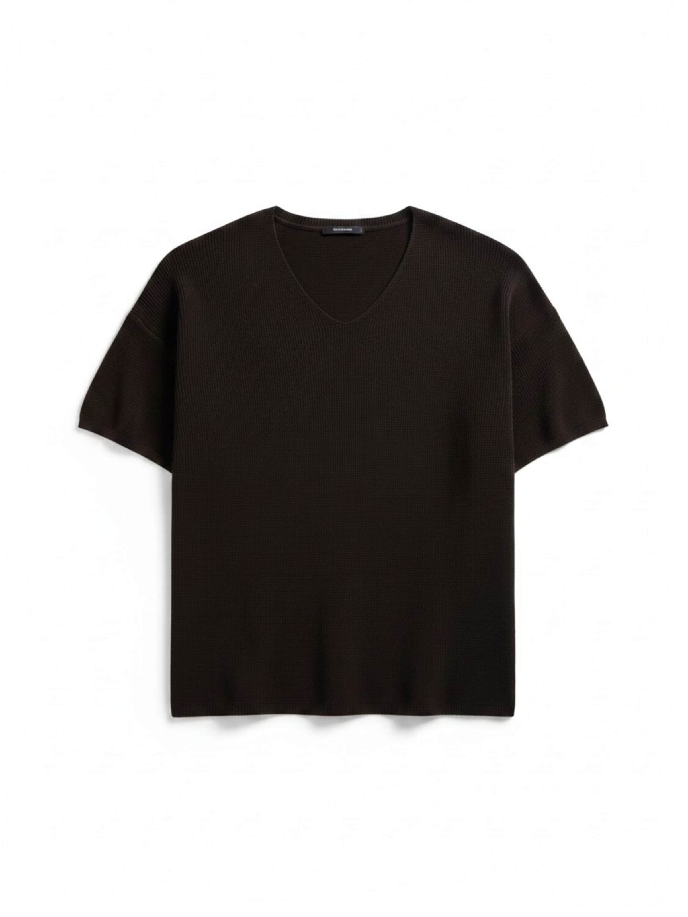 Kleidermafia - Camiseta en marrón: frente
