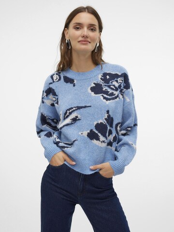 VERO MODA Trui 'Estrid' in Blauw