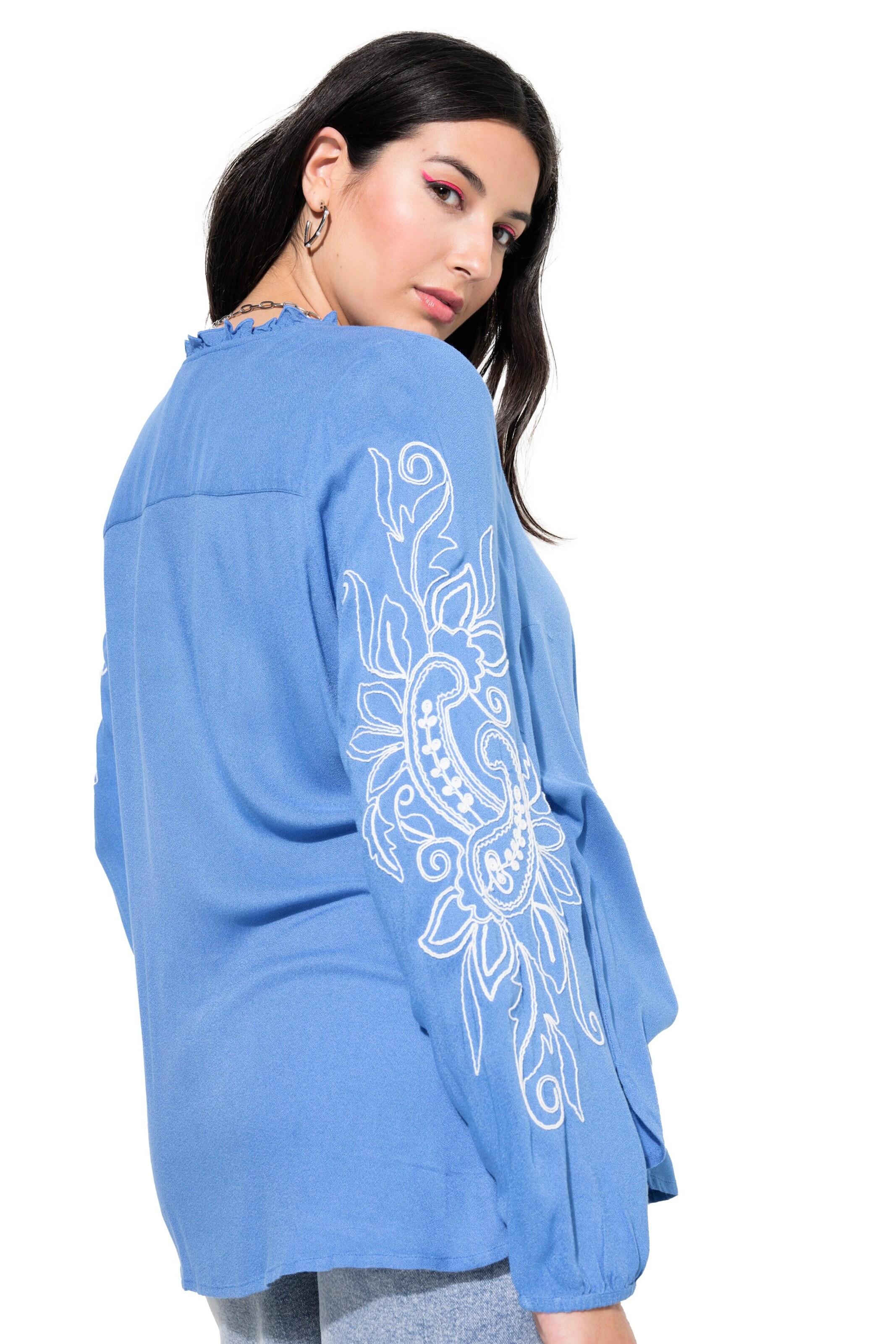 Studio Untold Bluse in Blau