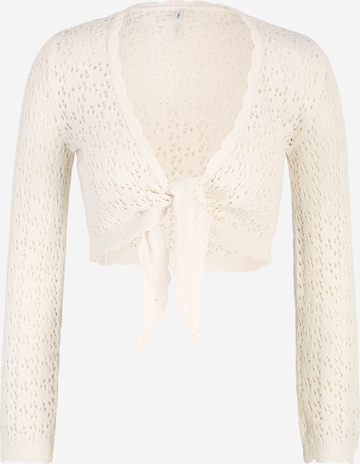 Only Petite Knit cardigan 'SOLA' in Beige: front