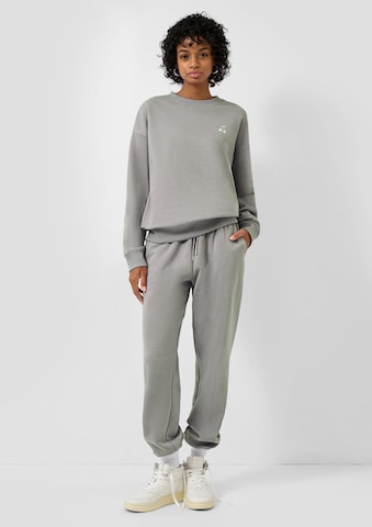 Sweat-shirt QS en gris