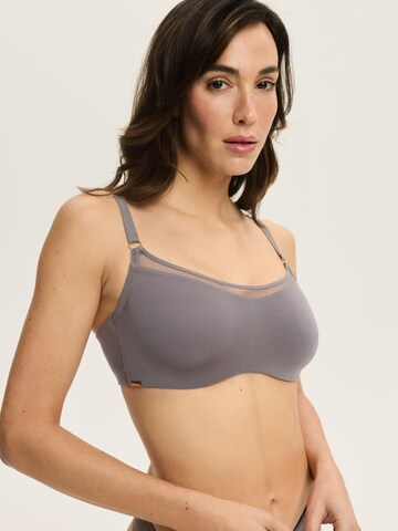 Classico Reggiseno 'Blissy' di ESOTIQ in grigio
