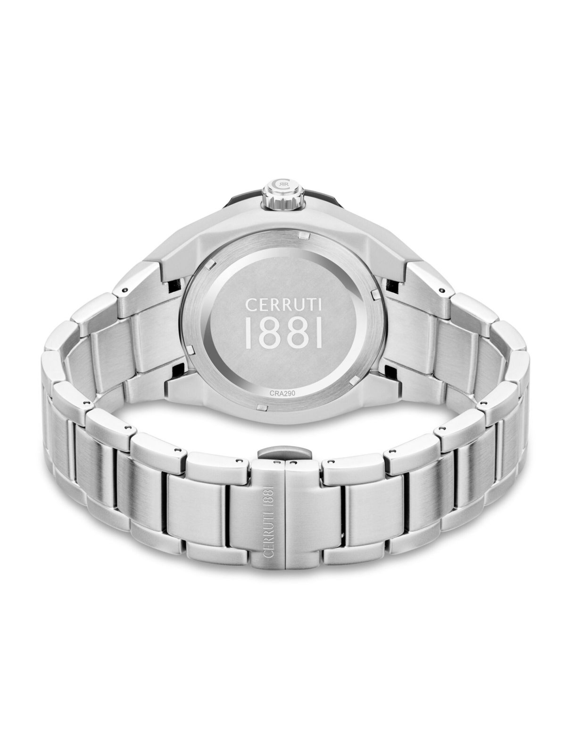 Montre à affichage analogique CERRUTI 1881 en argent