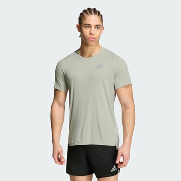 ADIDAS PERFORMANCE Funkcionalna majica 'Adi365 Breeze' | siva barva: sprednja stran