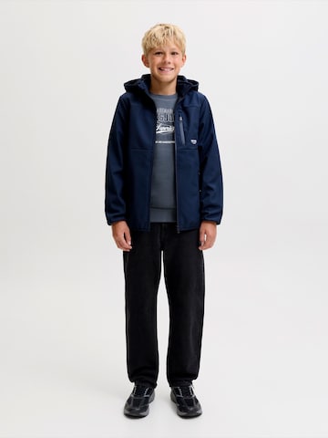 Bluză de molton de la Jack & Jones Junior pe gri