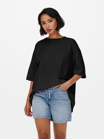 ONLY - Camiseta 'Sisi' en negro: frente