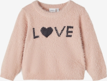 Pull-over NAME IT en rose : devant