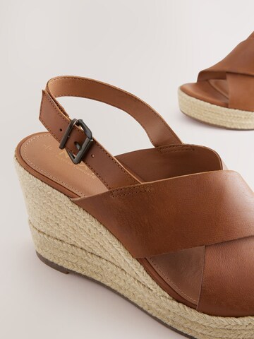 Sandales à lanières 'Forever Comfort®' Next en marron