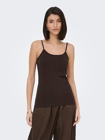 JDY Toppi 'JDYAVA' värissä ruskea: etupuoli