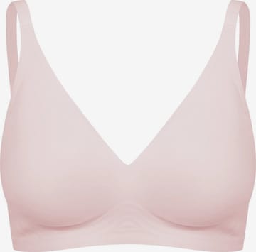 Soutien-gorge 'Comfort Push-Up BH' cfab (formerly creamy fabrics) en rose : devant