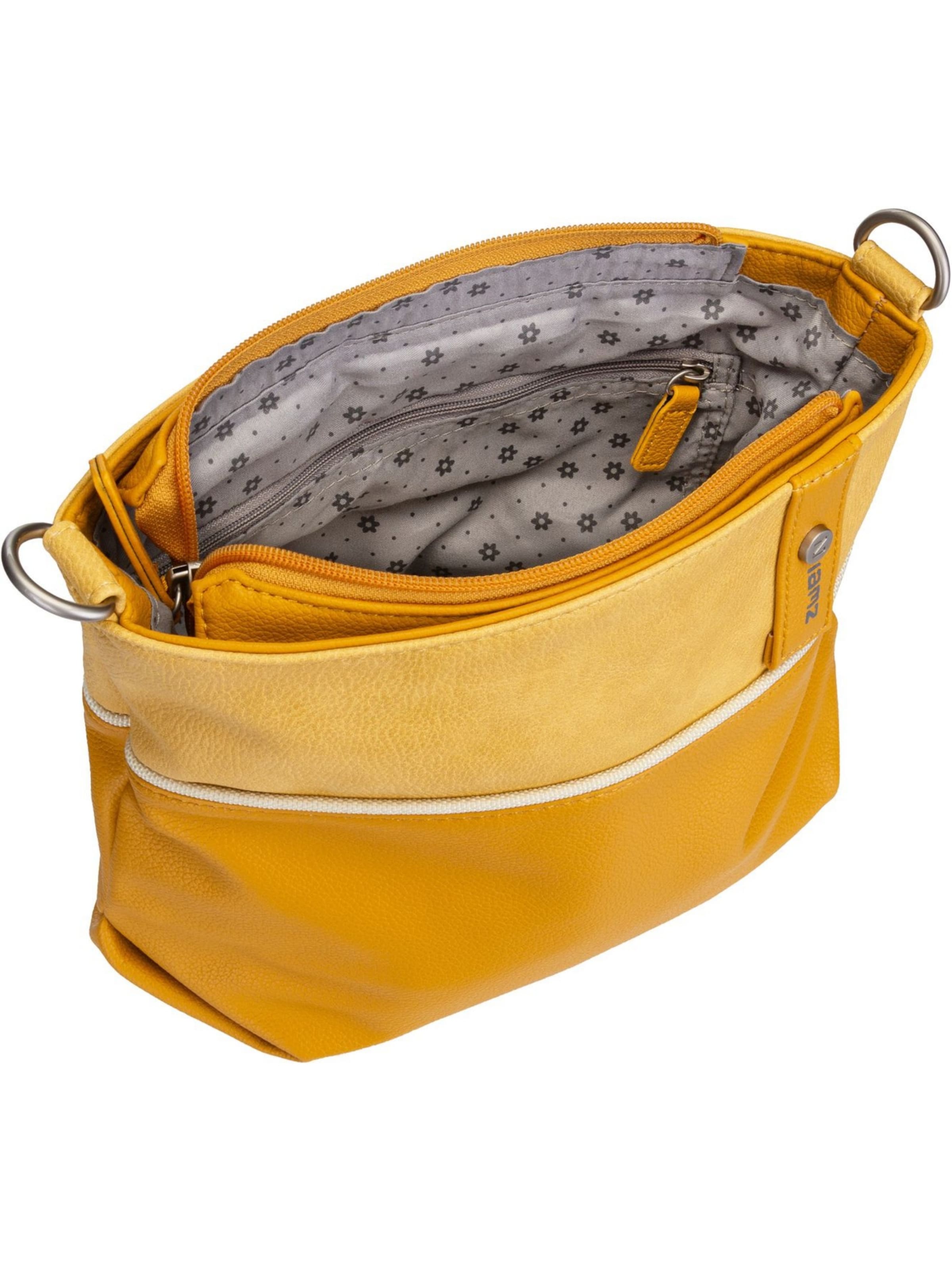 ZWEI Umhängetasche 'Jana J8' in Gelb