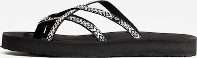 Minnetonka T-bar sandals 'Hanna' in Black / White, Item view