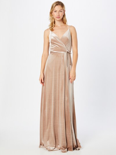 Rochie de seară STAR NIGHT pe maro cămilă, Vizualizare model