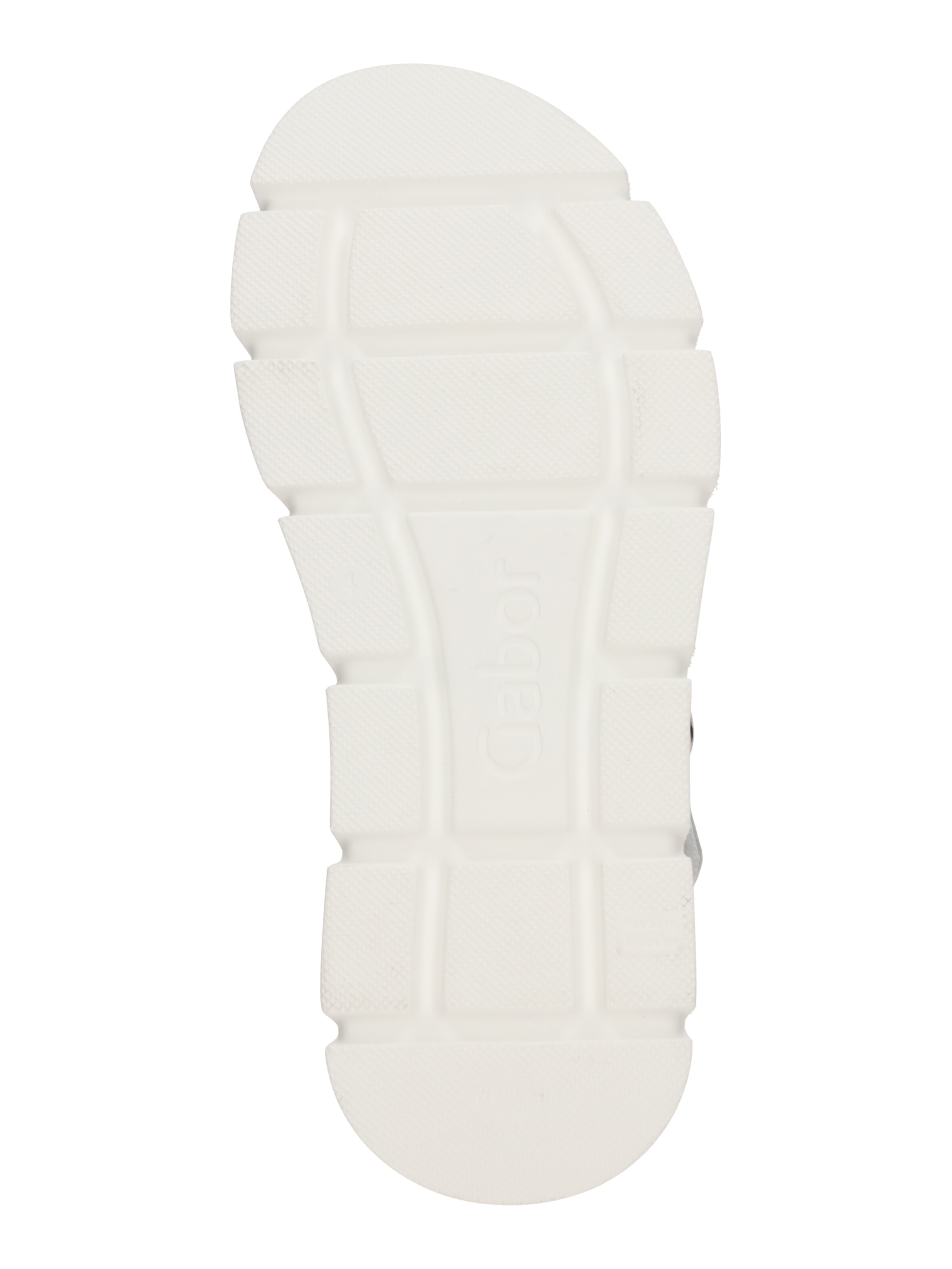 GABOR Sandale in Silber