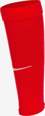 NIKE Soccer Socks 'Strike' in Red: front