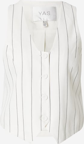 Y.A.S Suit Vest 'ALIVA' in White: front