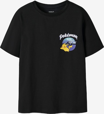 NAME IT - Camiseta 'NKMMATH POKEMON' en negro: frente