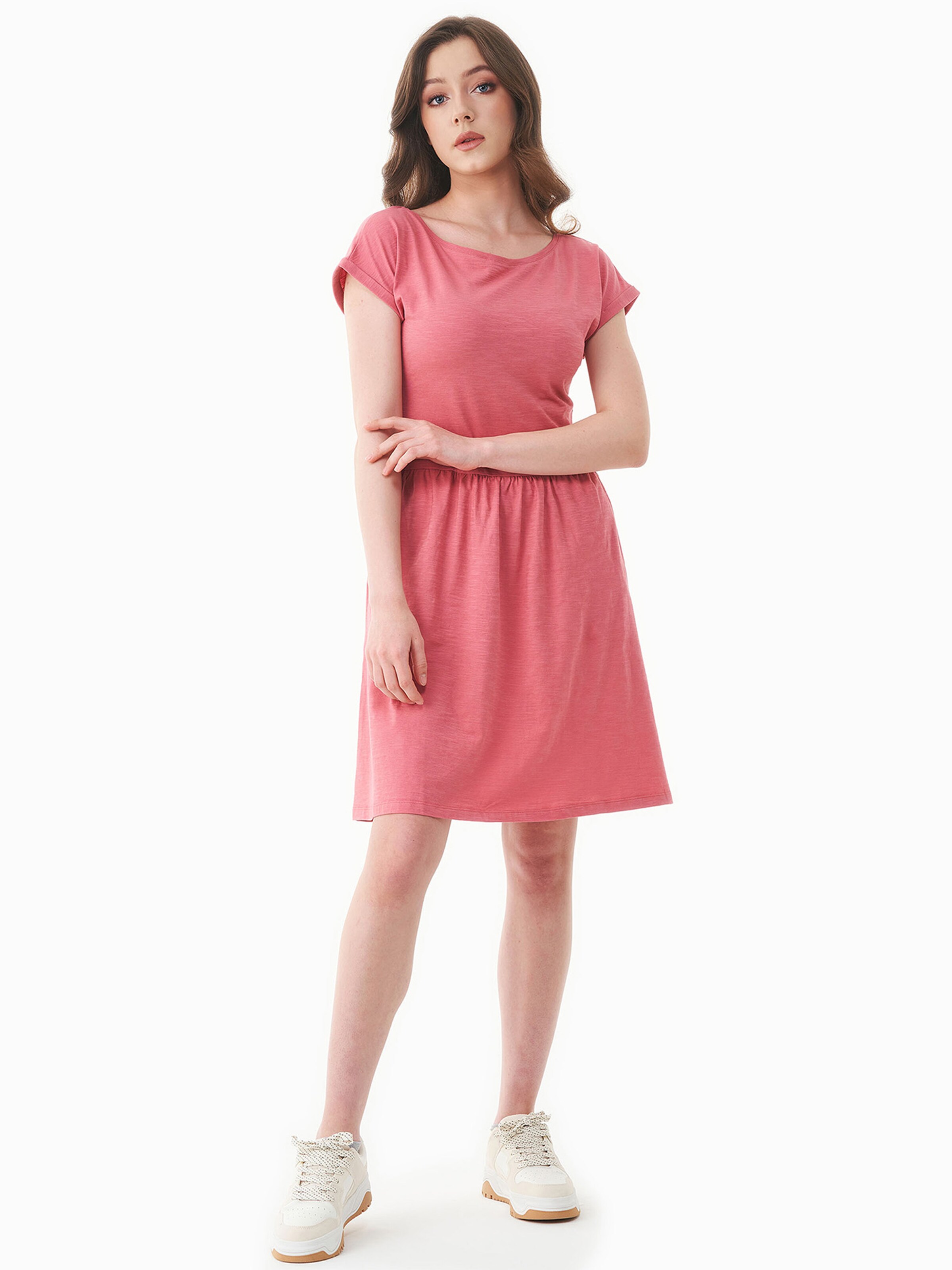 Organication Dress in Pink