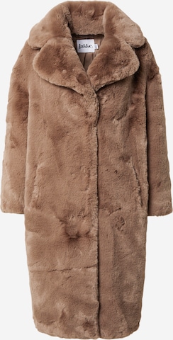 JAKKE Between-seasons coat 'KATIE' in Brown: front