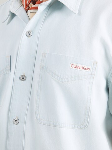 Calvin Klein Jeans - Comfort Fit Camisa em azul