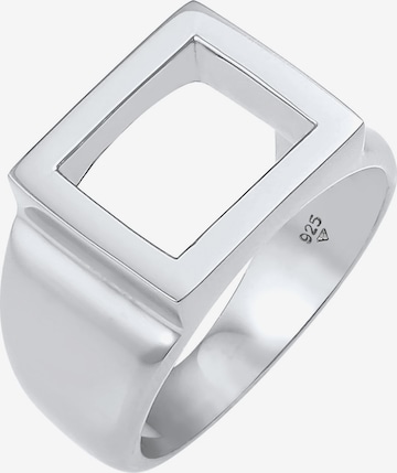 KUZZOI Ring in Silver: front