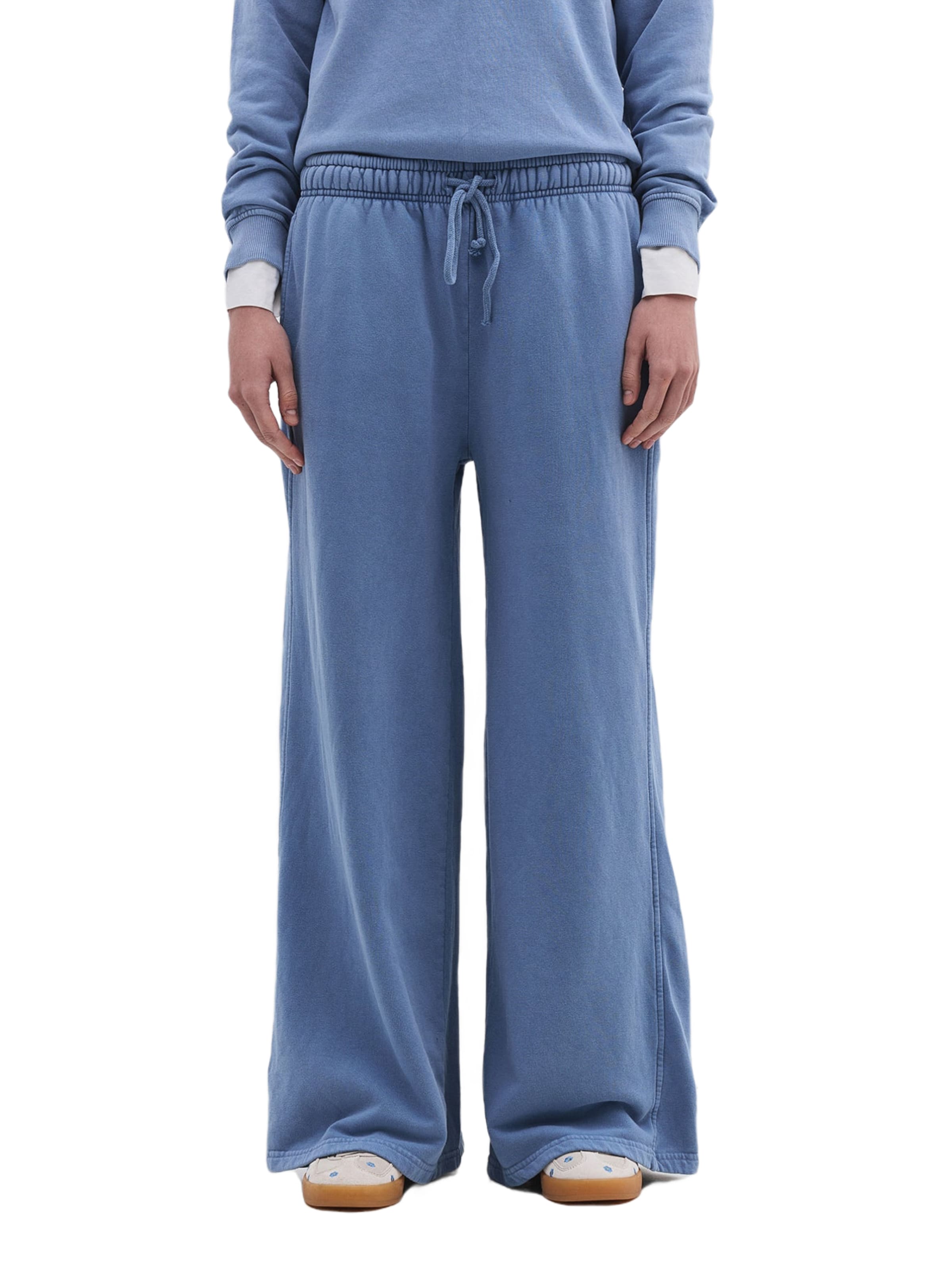 No Matter What Trousers in Blue: front