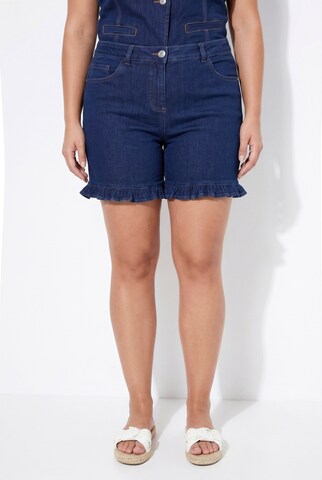 Angel of Style Regular Jeans in Blauw: voorkant