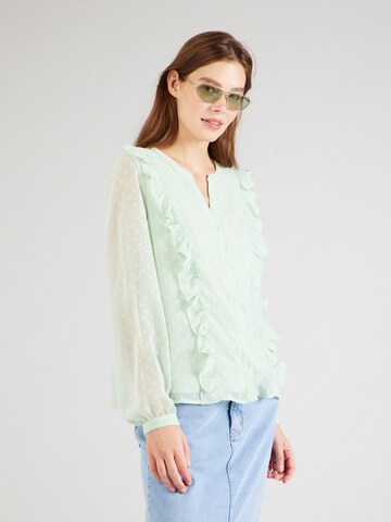 ONLY - Blusa 'JOSEPHINE' em verde: frente