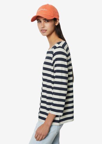 Marc O'Polo DENIM Shirt 'Breton' in Blauw