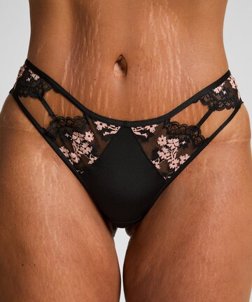Hunkemöller Broekje 'Brazilian' in Zwart: voorkant