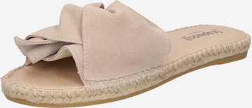 Mule 'Plage' espadrij l´originale en beige : devant