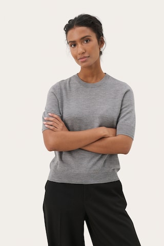 Part Two Sweater 'Natanya ' in Grey: front