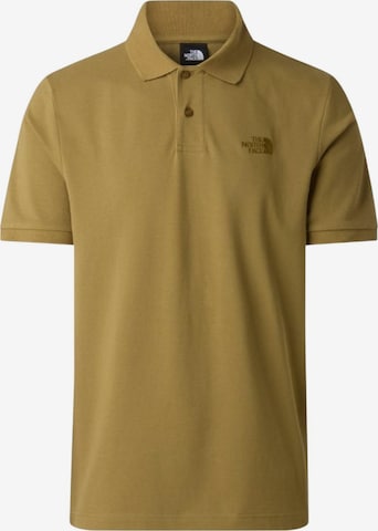 THE NORTH FACE - Camiseta 'THE NORTH FACE M ESS RG POLO TEE POLO' en marrón: frente
