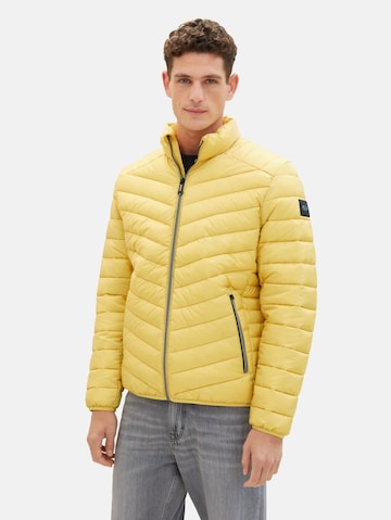 TOM TAILOR Between-Season Jacket in Yellow: front