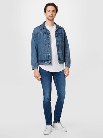 Coupe slim Jean 'PAXTYN' 7 for all mankind en bleu