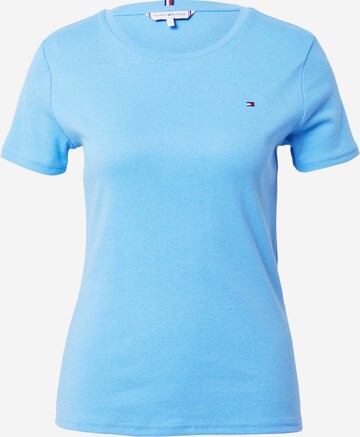 T-shirt TOMMY HILFIGER en bleu : devant