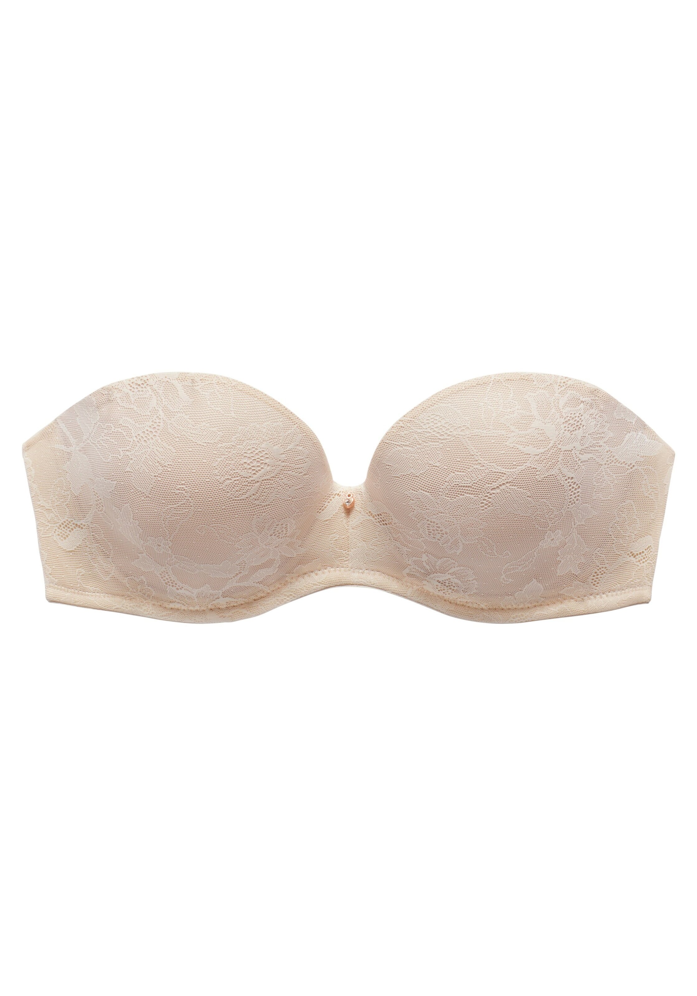 LASCANA Balconette Bra in Beige