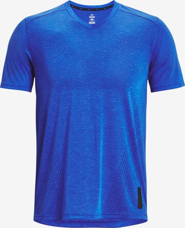 UNDER ARMOUR Performance Shirt 'BREEZE' in Blue: front