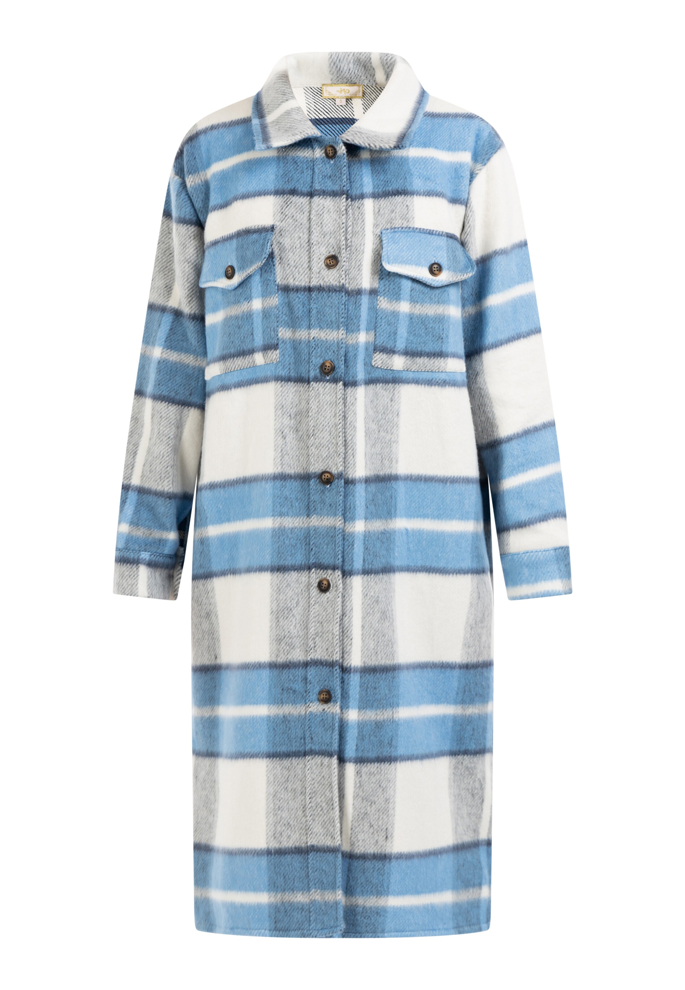 MYMO - Abrigo de entretiempo en azul: frente