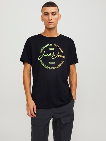 JACK & JONES Shirt 'OLIVER' in Black: front
