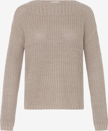 Pullover ' OXFKANNA ' di Oxmo in grigio: frontale