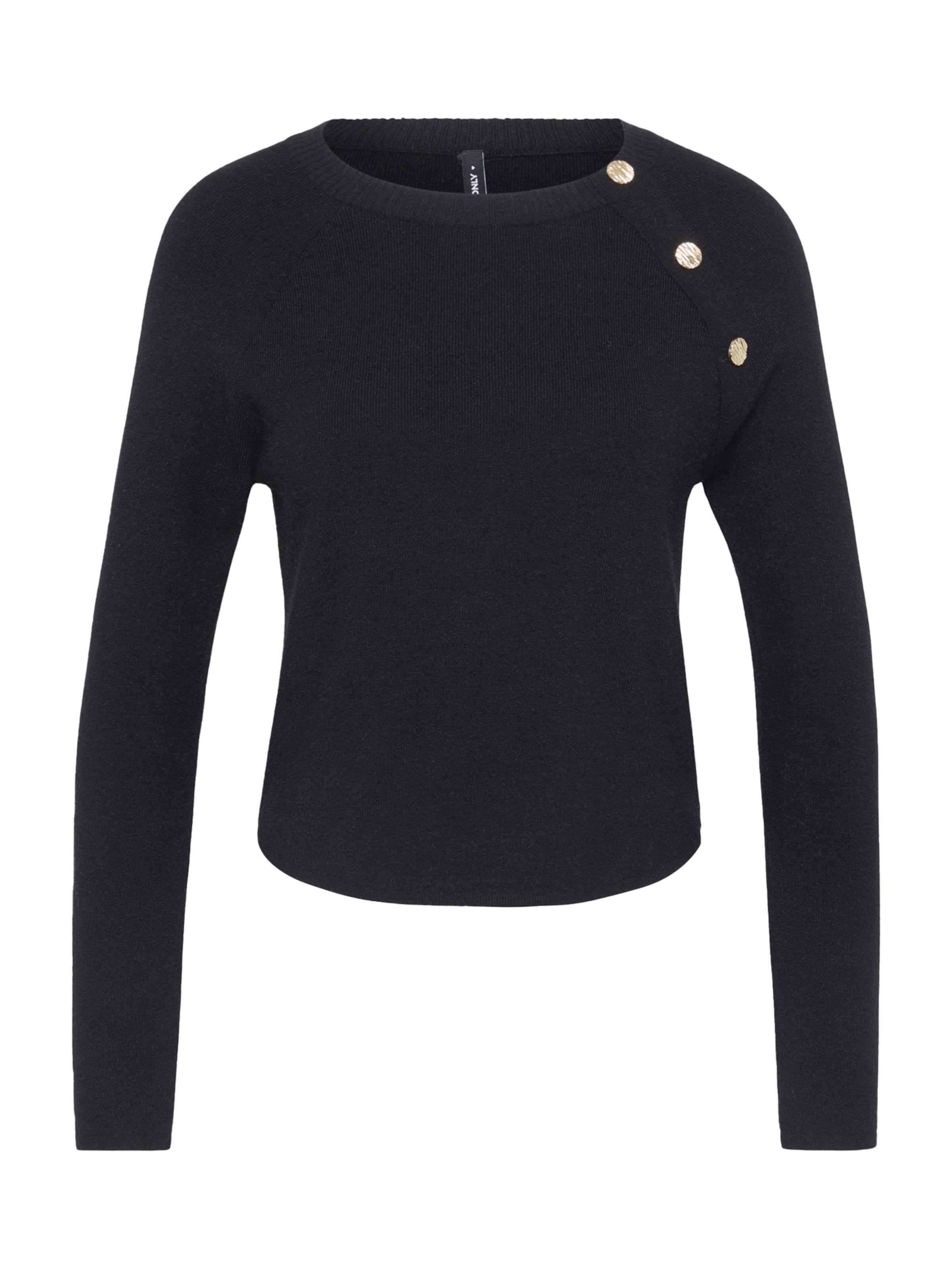 Only Petite Sweater 'ONLIBI ELLA' in Black: front