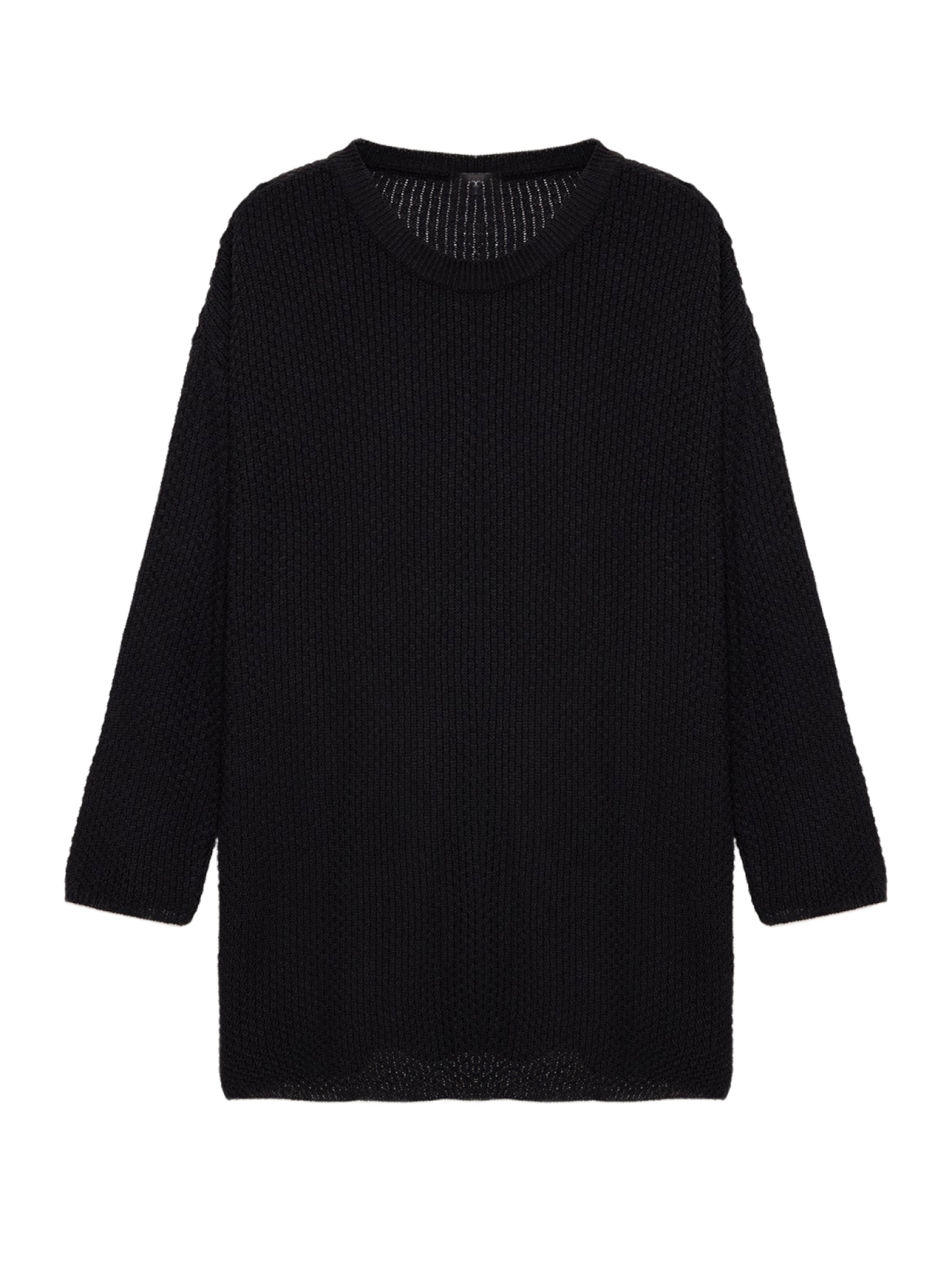 Shape Of You Sweater in Black: front