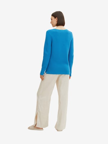 TOM TAILOR Sweater in Blue