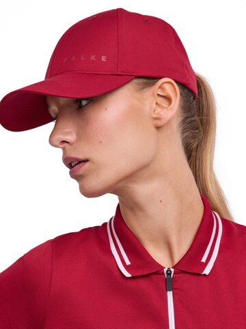 FALKE Athletic Cap in Red