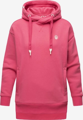 NAVAHOO Sweatshirt 'Silberengelchen' in Pink: front