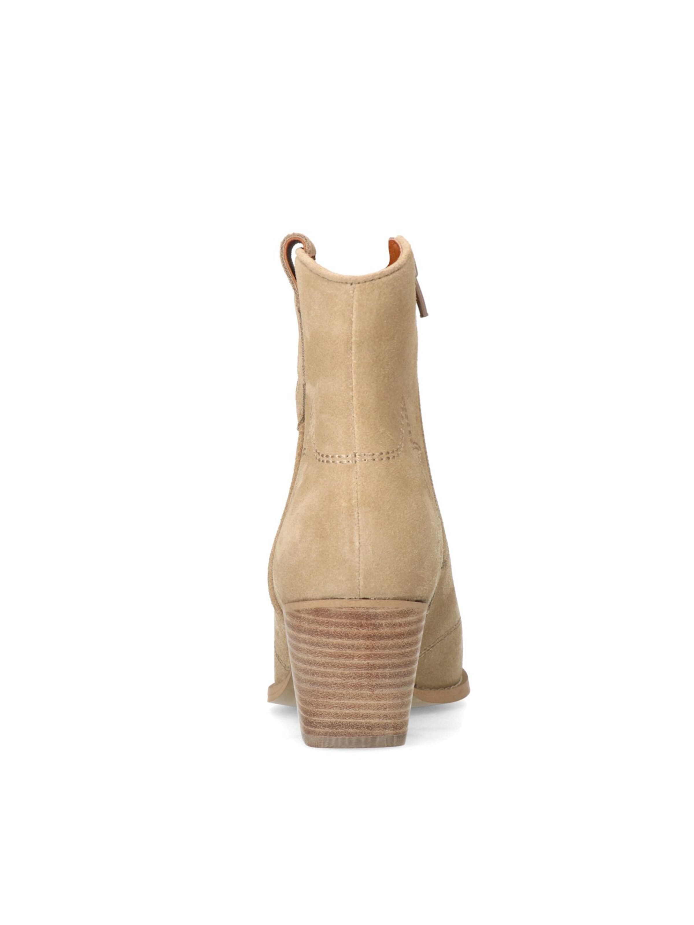 Bottes de cowboy 'Niedrige' MANFIELD en beige