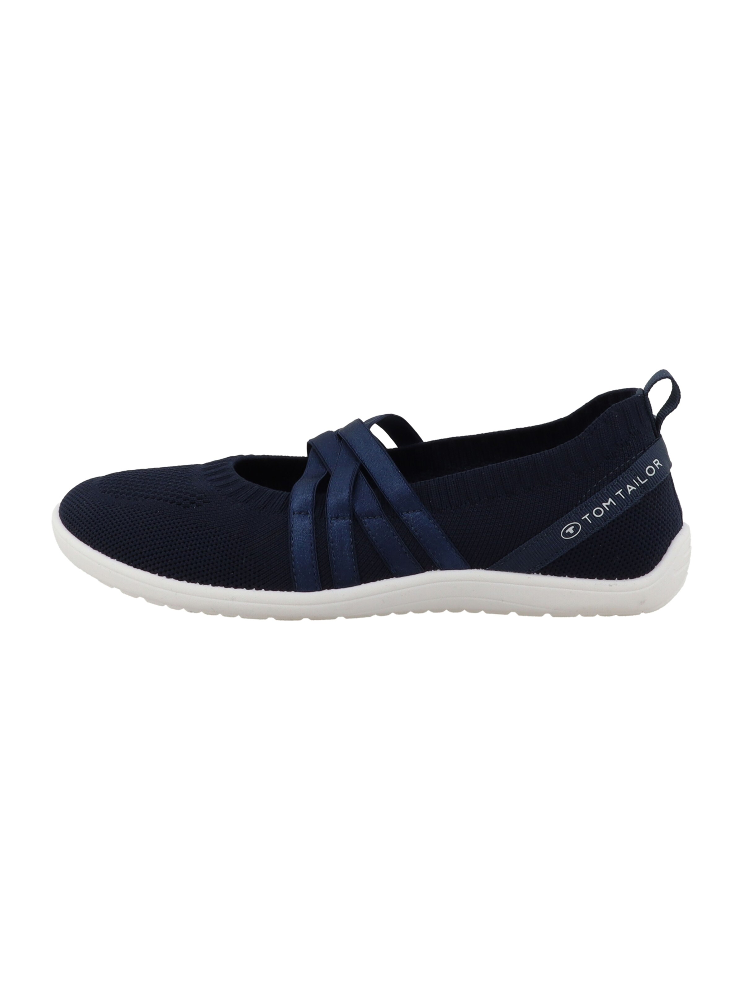 TOM TAILOR Slip-Ons in Blue: front