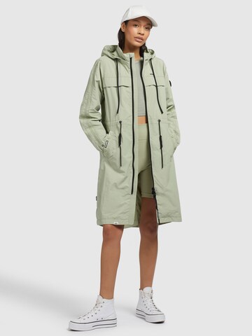 Manteau mi-saison 'Voya3' khujo en vert