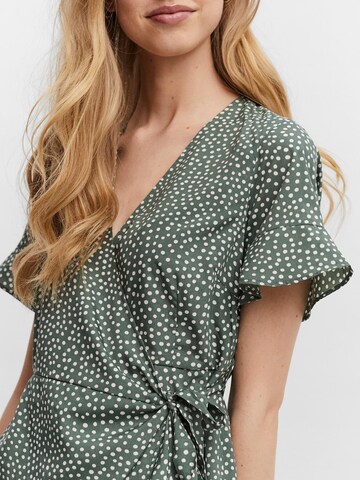 VERO MODA Jurk 'Henna' in Groen